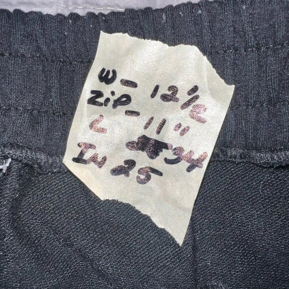 Kids Jordan Black Fleece Joggers Sweatpants Logo Adjustable Waist - Picture 2 of 7